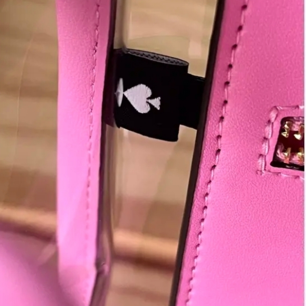 Kate Spade Pink and Clear Tote Bag/ BNWT - Picture 9 of 9